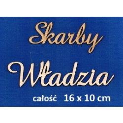 SKLEJKA #3mm Skarby Władzia /  16x10cm /  0905 / cz;amaze